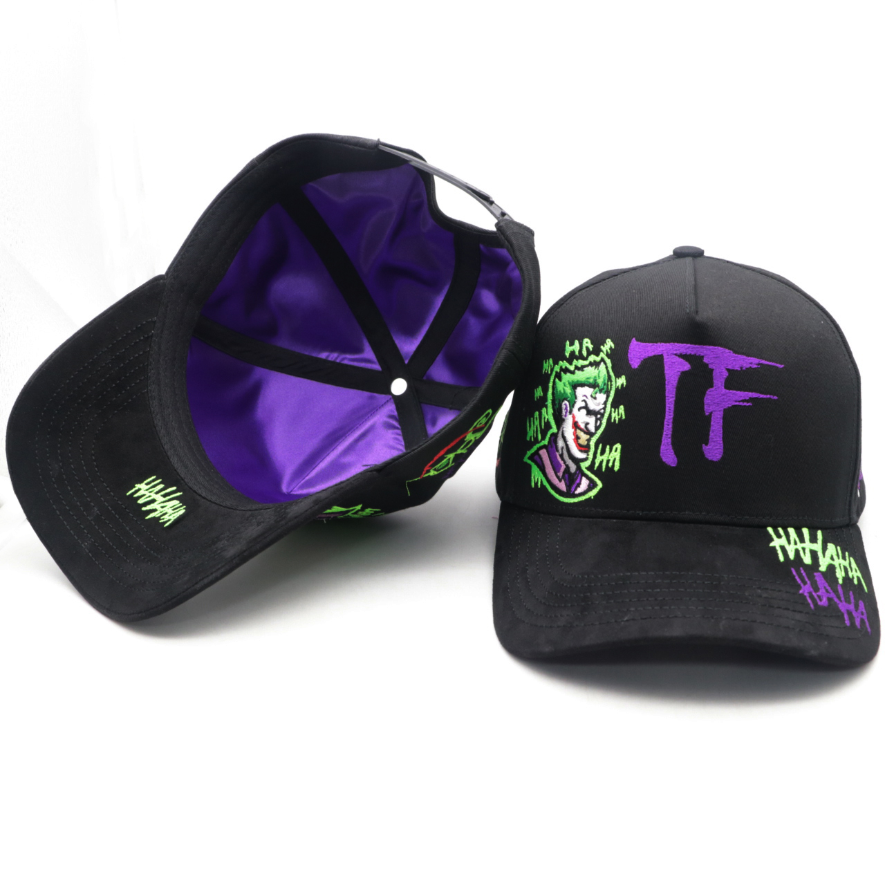 Factory Custom 5Panel Gamuza Gorras Suede Satin Lining 31 Dandy JC Fino Hats Embroidery Hat Wholesale