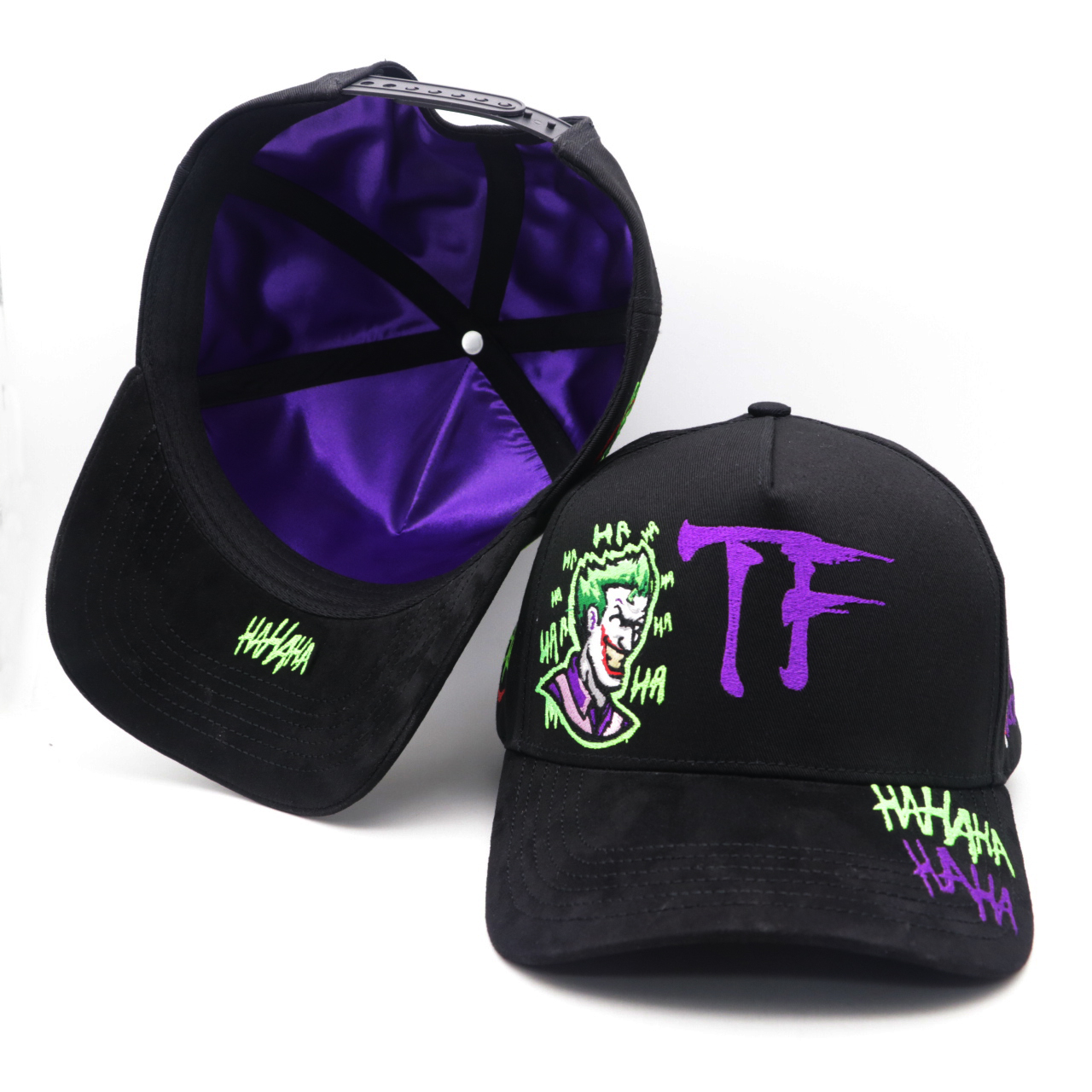 Factory Custom 5Panel Gamuza Gorras Suede Satin Lining 31 Dandy JC Fino Hats Embroidery Hat Wholesale