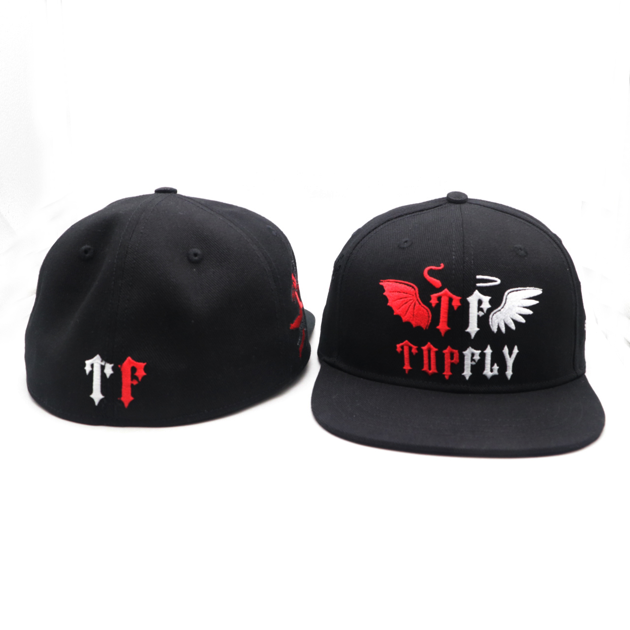 6 Panel Customized Wholesale Structured Baseball Cap Hat Custom Embroidery Logo Luxury Cap