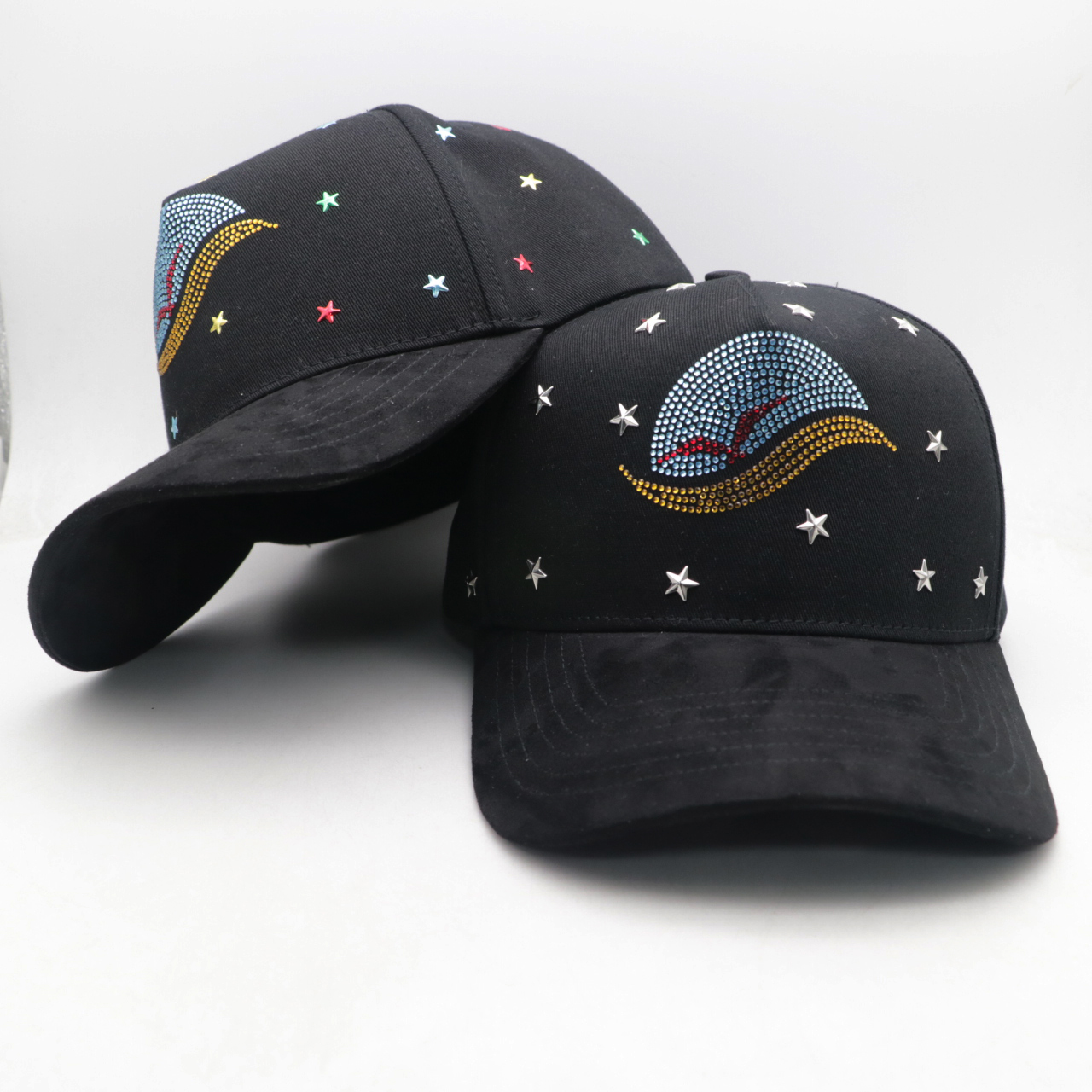 Dandy Caps Diamond Logo American Basketball Sports Trucker Hat Fashionable Mesh Cycling Performance 