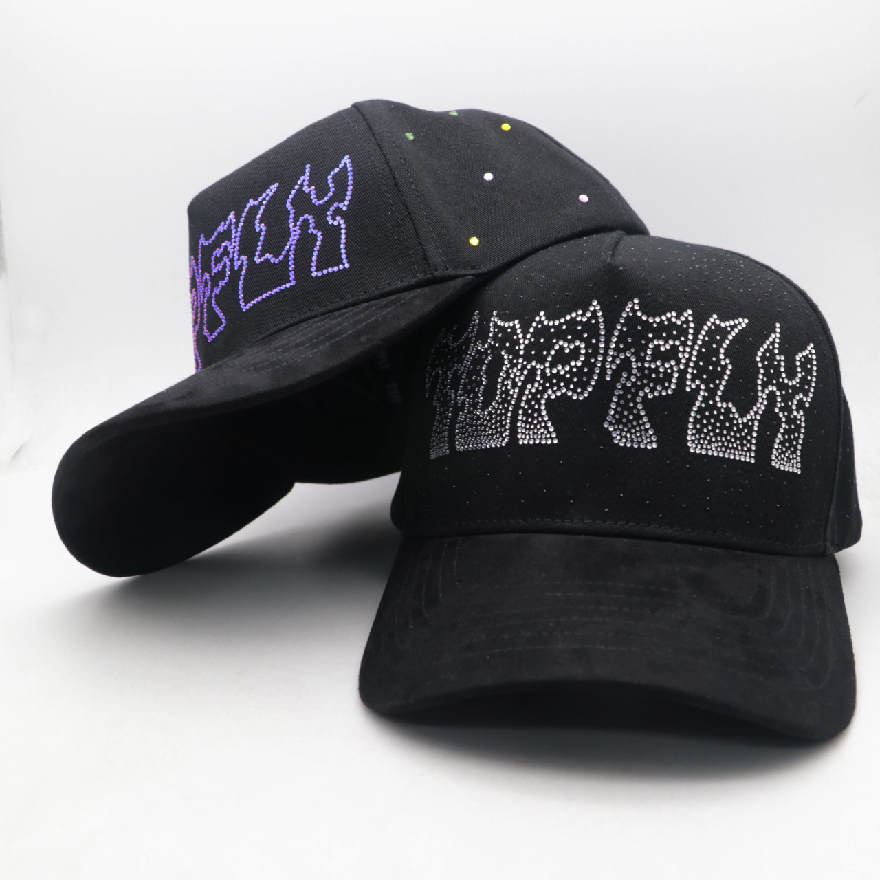 Dandy Caps Diamond Logo American Basketball Sports Suede Cap Satin Lining Factory Price Fashionable Mesh for Cycling Performance