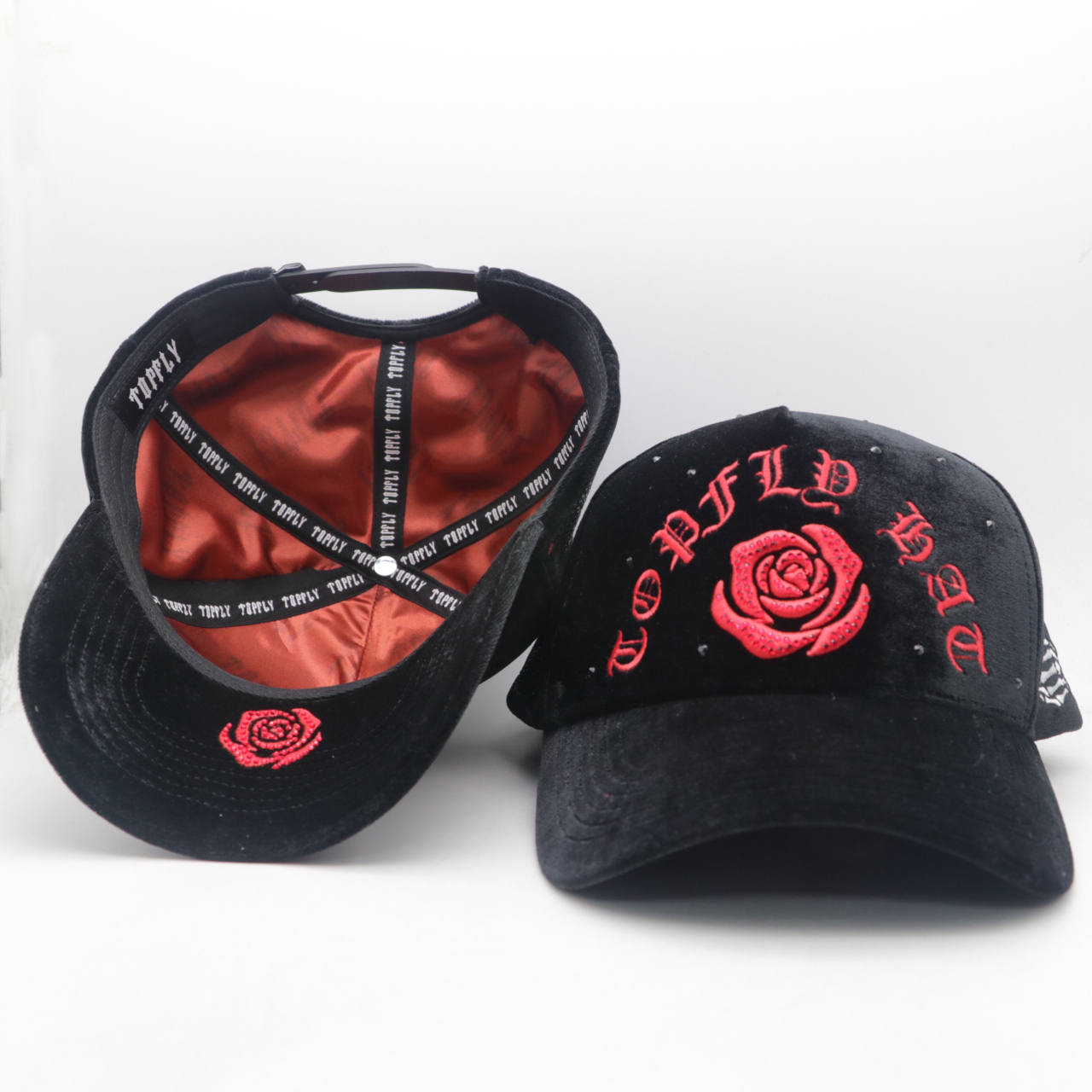 Dandy Caps Diamond Logo Factory Price American Basketball Sports Suede Cap Satin Lining Fashionable 