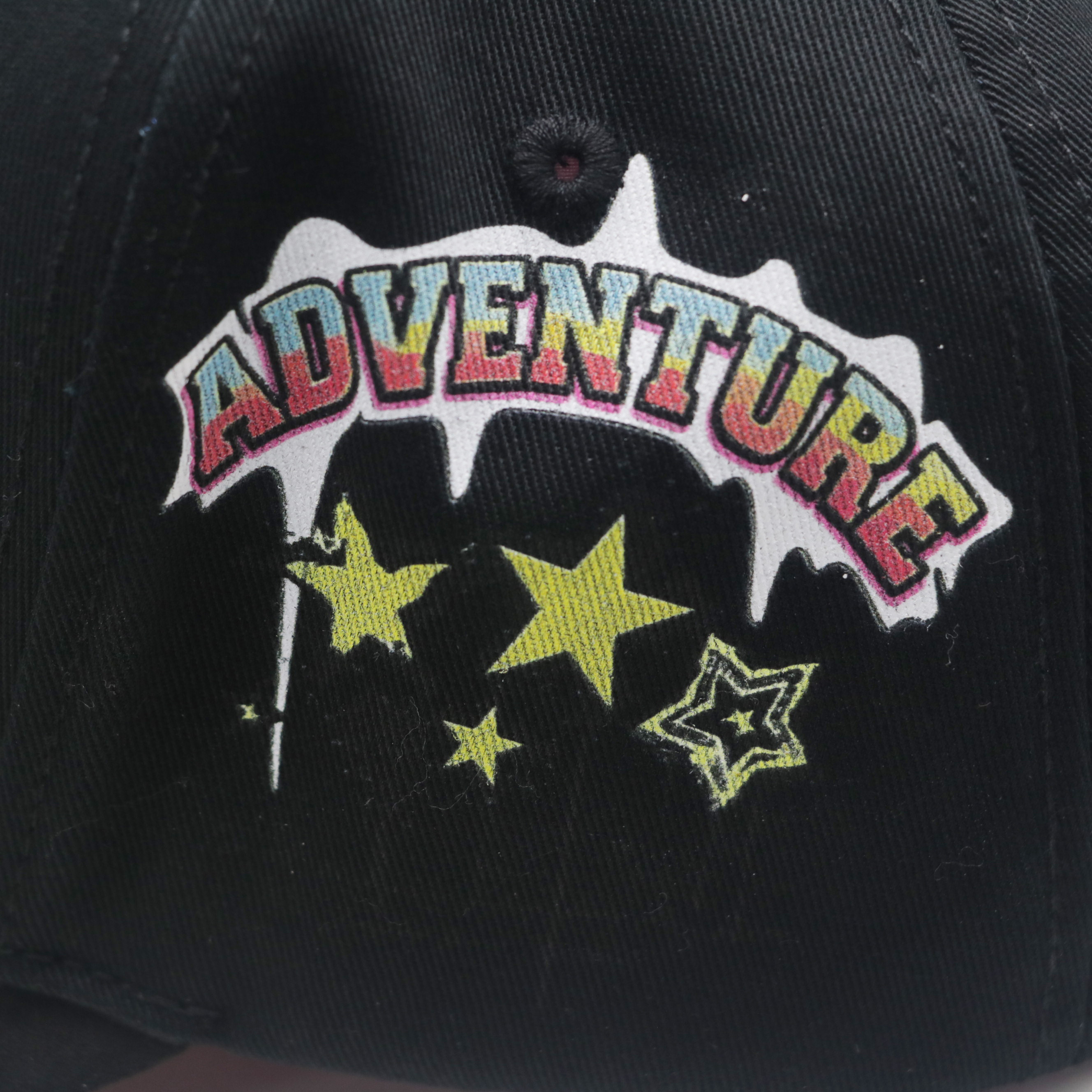 Music Note Star Butterfly Embroidery Baseball Cap,Custom 3D Puff Embroidered Streetwear Adjustable Trucker Hat